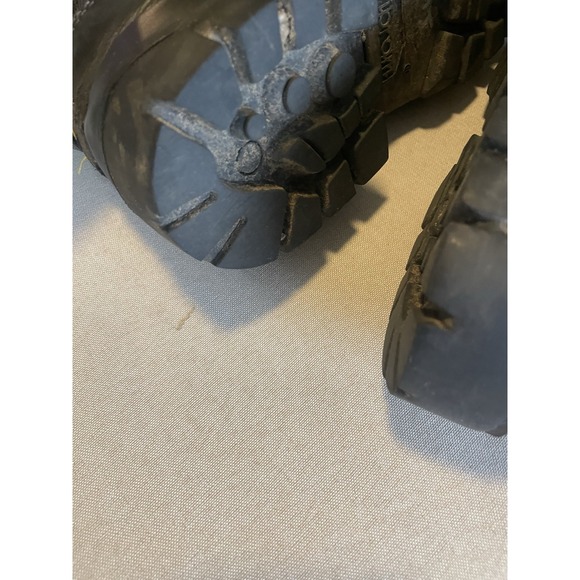 LOWA GoreTex Hiking Boots Men US 8 Grey Renegade GTX Mid Waterproof Lace-Up - Picture 8 of 8